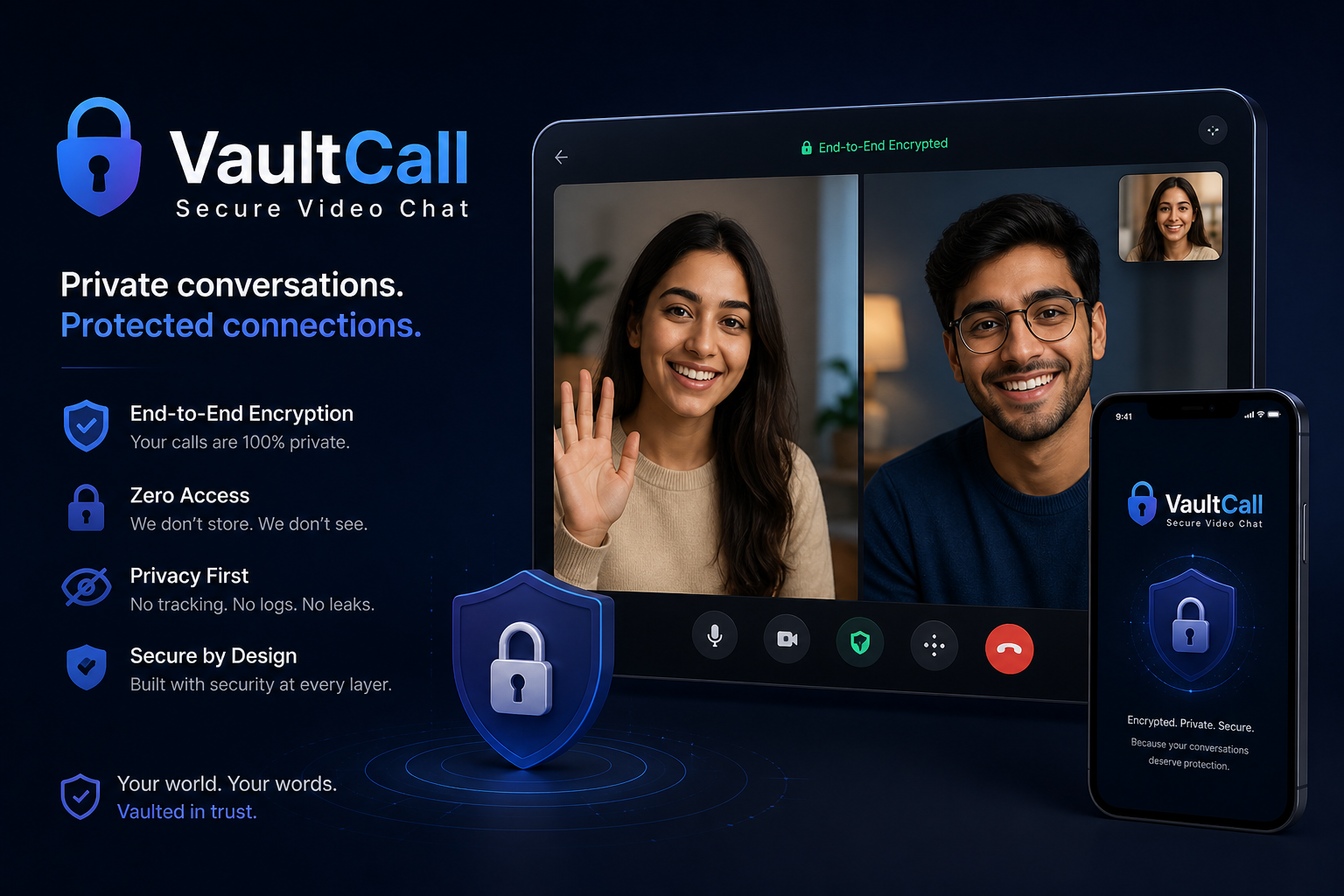 VaultCall Secure Video Chat